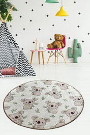 Conceptum Alfombra Koala - Ecru de 140 cm